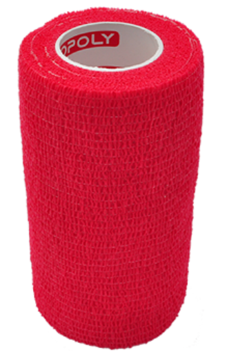 Picture of Self-Adhesive Elastic Bandage 10cm - Red