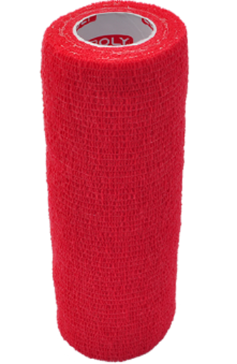 Picture of Self-Adhesive Elastic Bandage 15cm - Red