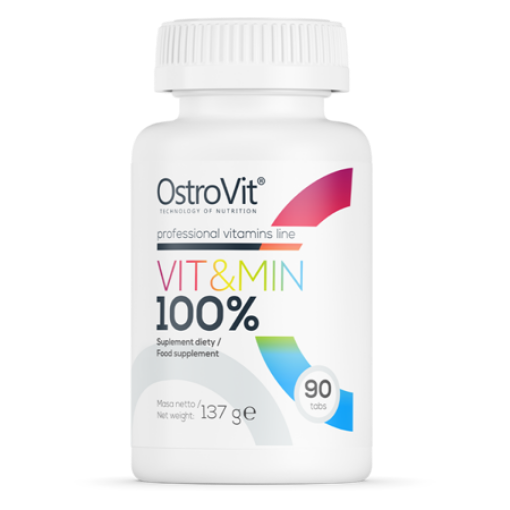 Picture of OstroVit 100% Vit&Min 90 tabs