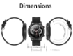 Picture of Smartwatch Mx5 Black