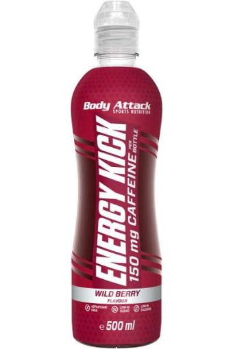 Picture of ENERGY KICK DRINK 500ML - BERRY BODY ATTACK