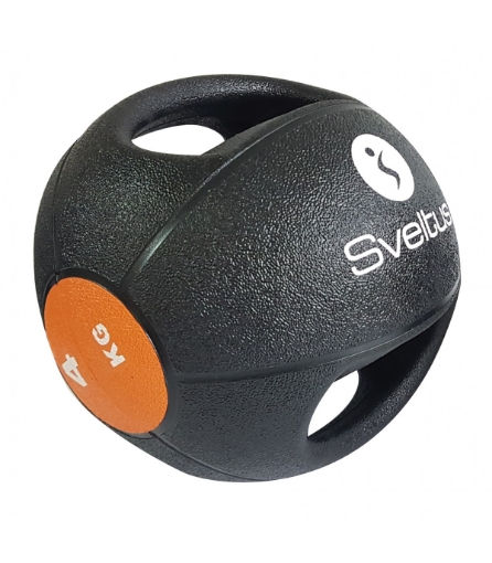 Picture of Medicinal Ball with Handles 4kg - Sveltus