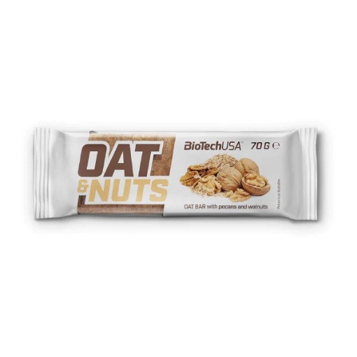 Picture of Oat and Nuts Bar 70g - Pecan Walnut Biotech