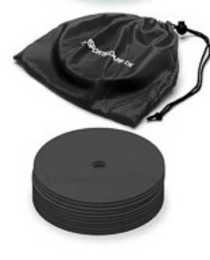 Picture of SET OF 10 BLACK FLAT CONES P2I