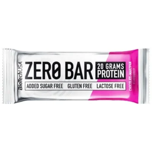 Picture of Zero Bar 50g - Chocolate Marzipan BioTech