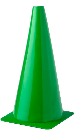 Picture of Plastic Training Cone 45cm - Green 