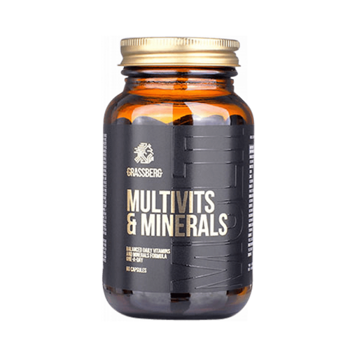 Picture of Grassberg Multivitamins and Minerals 60caps - Naskor