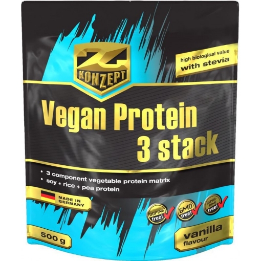 Picture of VEGAN PROTEIN 3 STACK - 500G