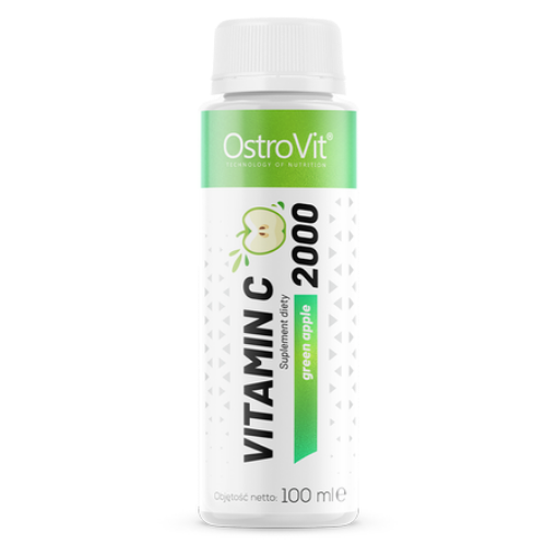Picture of OstroVit Vitamin C 2000 Shot 100ml - Green Apple