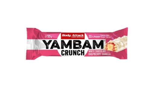 Picture of Baton YAMBAM Crunch - 55g White Chocolate Rasberry 