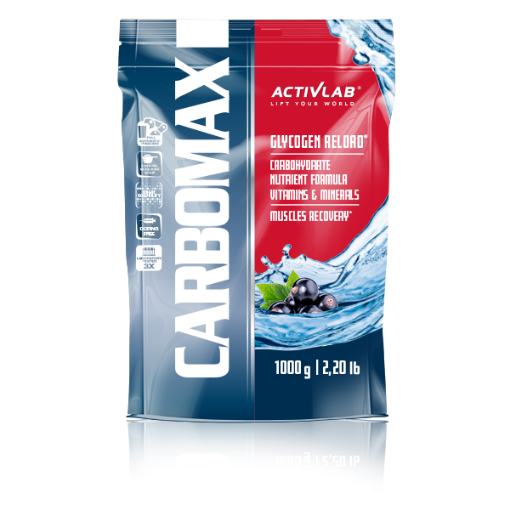 Picture of CarboMax Energy 1000g - Blackcurrant - ActivLab