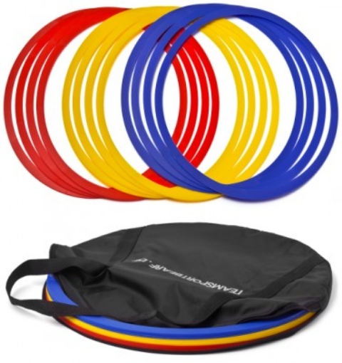Picture of Set of 12 Hoops with Cover 40cm 