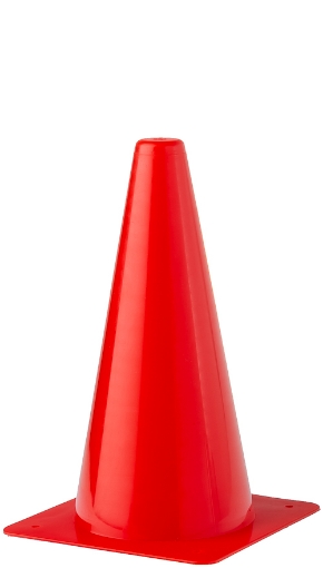 Picture of  Plastic Training Cone 30cm - Red 