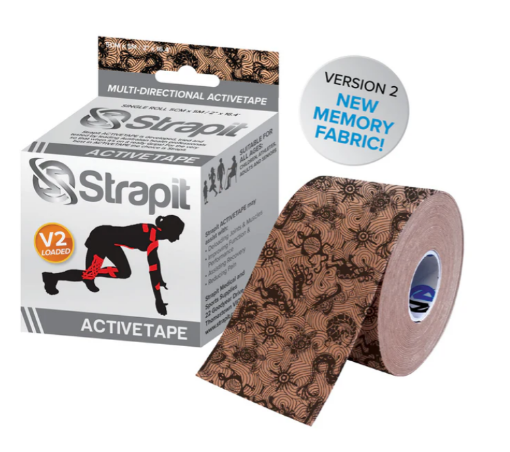 Picture of  ACTIVETAPE 5CM x 5M  - BEIGE/BLACK
