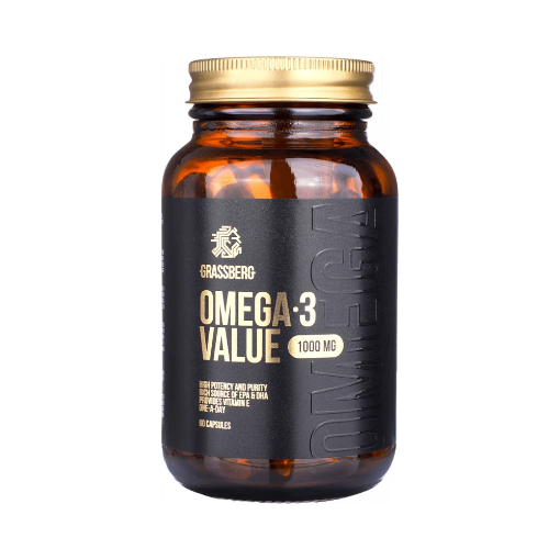 Picture of Grassberg Omega 3 Value 1000mg 60caps - Naskor