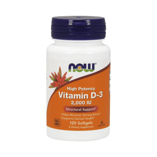 Picture of Vitamina D3 2000IU (120 caps) - Naskor