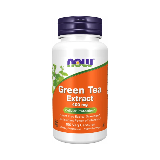 Picture of Green Tea Extract 400mg - 100 caps - Now Foods