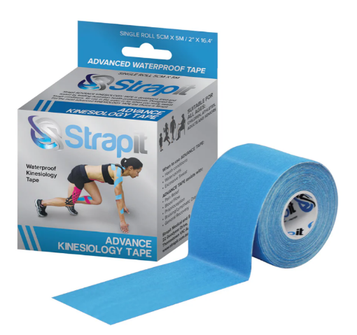Picture of Advance Kinesiology Tape 5cm x 5m Blue – Strapit