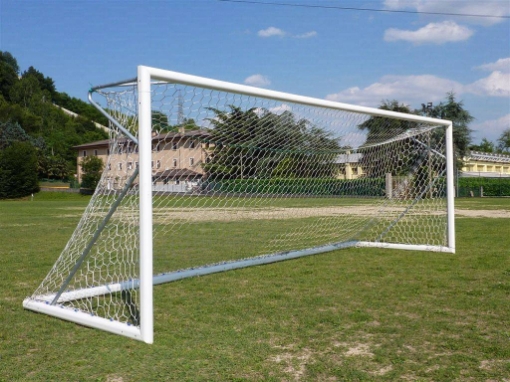 Picture of Mobile aluminium football goal 7.32 × 2.44 m with net included — VI 5900