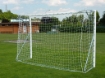 Picture of Poarta Futsal Aluminiu 3x2 m, independenta, cu colturi sudate si suporturi rabatabile pentru plasa