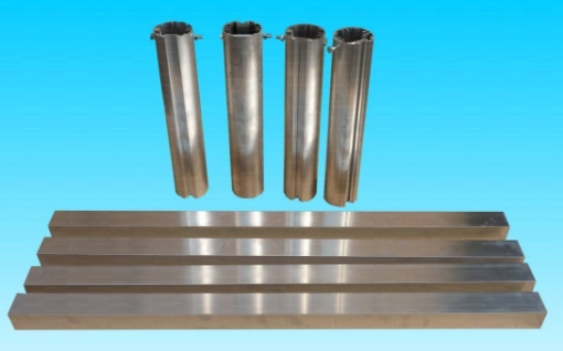 Picture of Kit mansoane poarta fotbal aluminiu Ø 80 mm – transformare din independenta in fixa