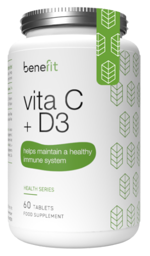 Picture of Vitamin C + D3 - 60 Tabs Benefit