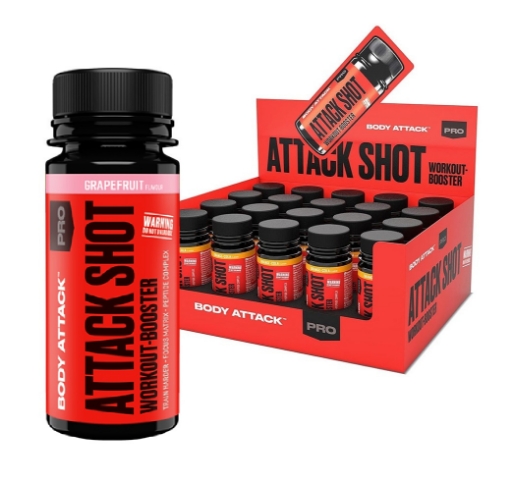 Picture of ATTACK SHOTS  20 x 60ml - Grapefruit