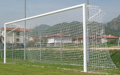 Picture of Fixed aluminium football goal 7.32 × 2.44 m with net included — VI 5905