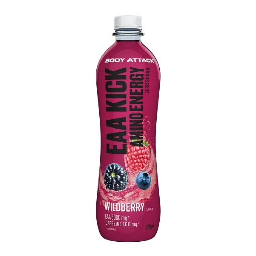 Picture of EAA Kick Amino Wild Berry - 500ml Body Attack