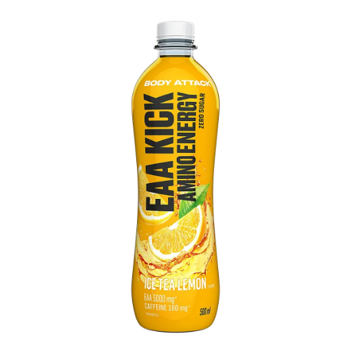 Picture of EAA Kick Amino Ice Tea Lemon - 500ml Body Attack