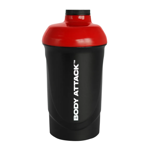 Picture of BLACK-RED SHAKER 600 ML BODY ATTACK