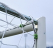 Picture of Mobile aluminium football goal 4 × 2 m — Ø80 mm with net included — VI 6028